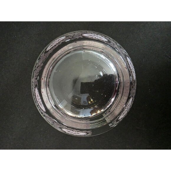 Vintage Todd Pink Tinted Glass Floral Daisy Bowls - Picture 5 of 9